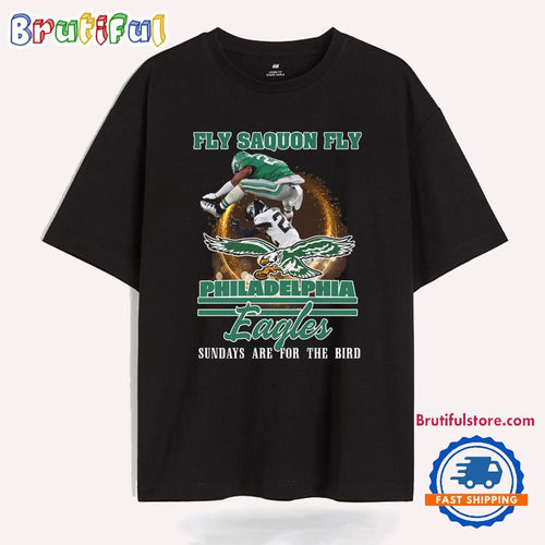 Fly Saquon Fly Philadelphia Eagles Sundays Are For The Bird Limited T Shirt