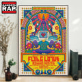 Flying Lotus And Reggie Watts Mission Ballroom Denver, CO June 17 2025 Concert Poster Canvas Art