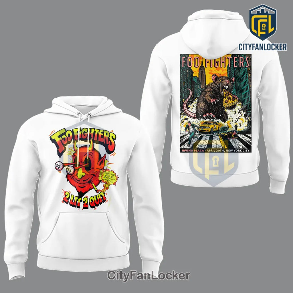 Foo Fighters Irving Plaza New York City April 30th Hoodie