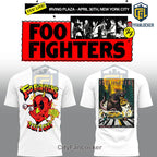 Foo Fighters Irving Plaza Secret Show NYC Devil Rat T-Shirt
