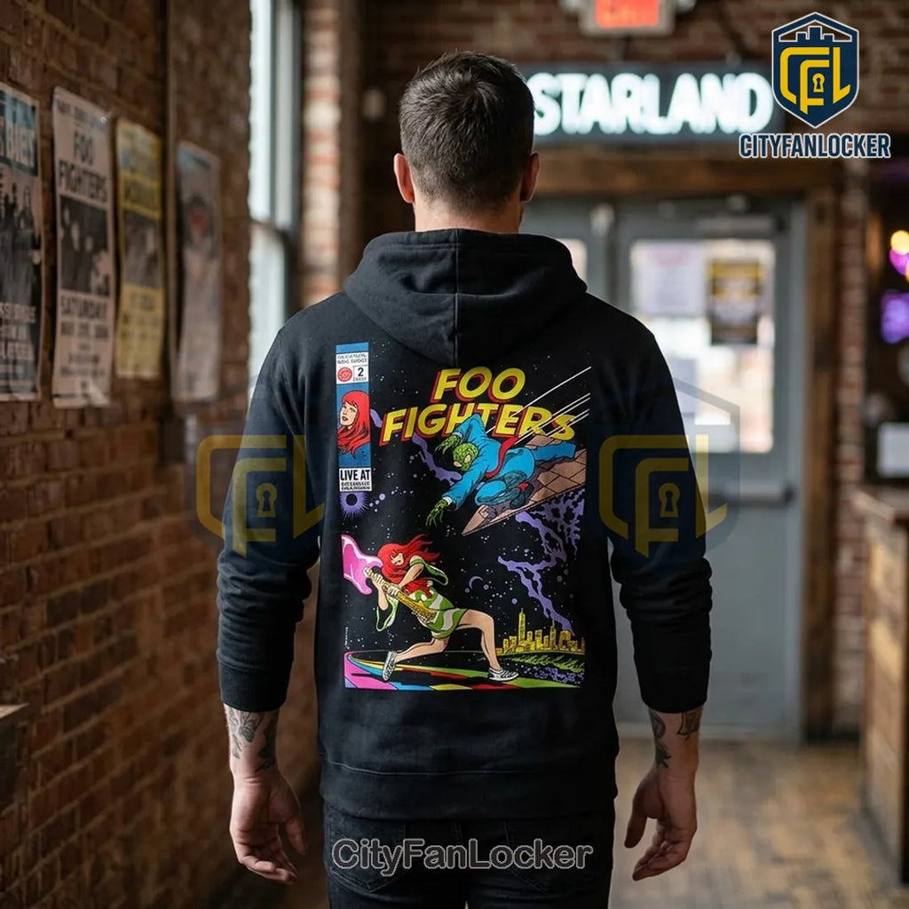 Foo Fighters Secret Show Starland Ballroom Sayreville 2026 Hoodie