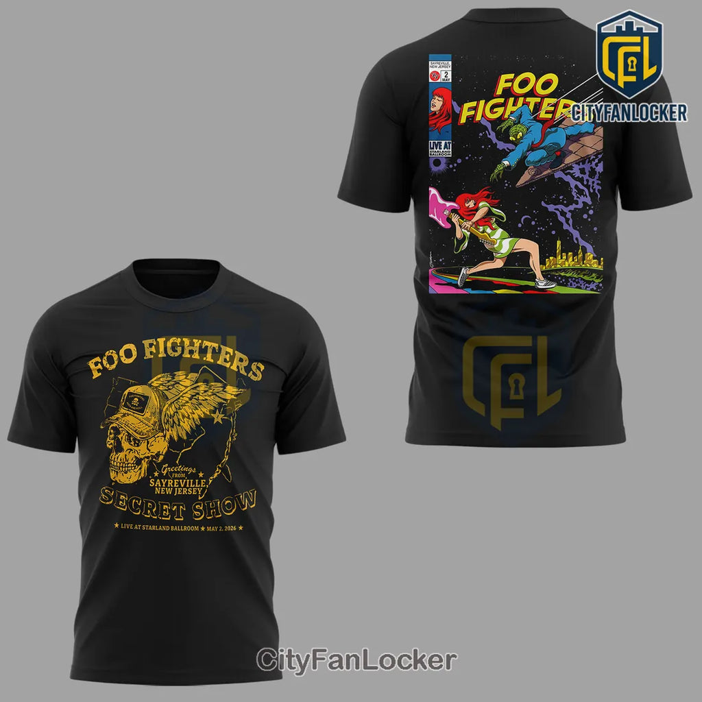 Foo Fighters Secret Show Starland Ballroom Sayreville 2026 Hoodie