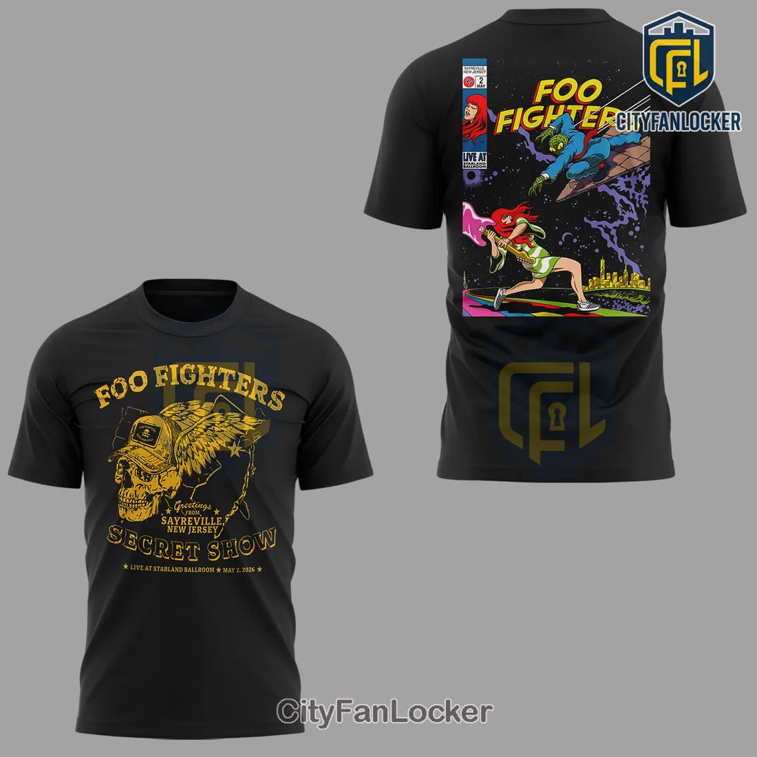 Foo Fighters Secret Show Starland Ballroom Sayreville 2026 Hoodie
