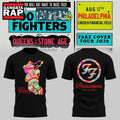 Foo Fighters Take Cover Tour 2026 Philadelphia Black T Shirt