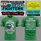 Foo Fighters x Philadelphia Eagles Take Cover Tour 2026 Hoodie T-Shirt