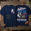 Footloose Vote 2024 Navy Blue T-Shirt