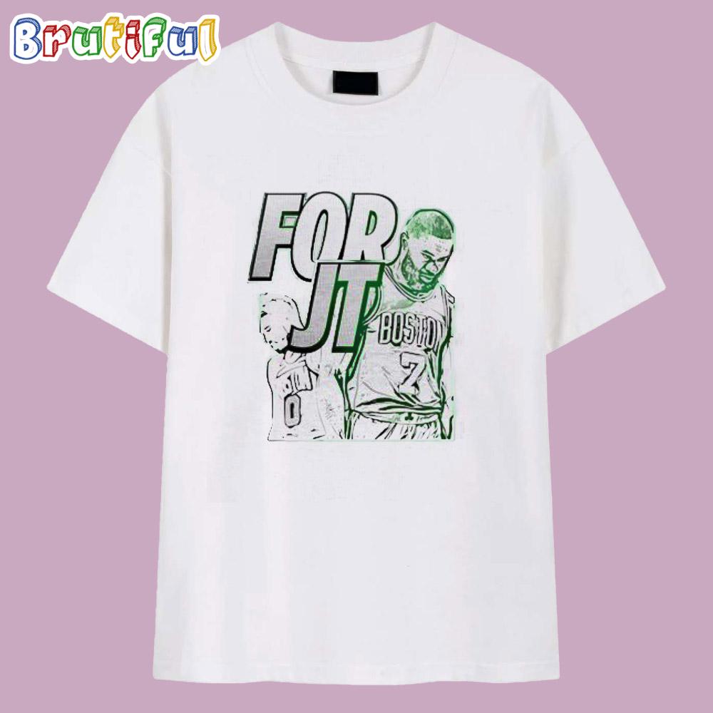 For JT Jayson Tatum Boston Celtics T Shirt