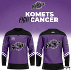 Fort Wayne Komet Cancer Night Replica Hockey Jersey