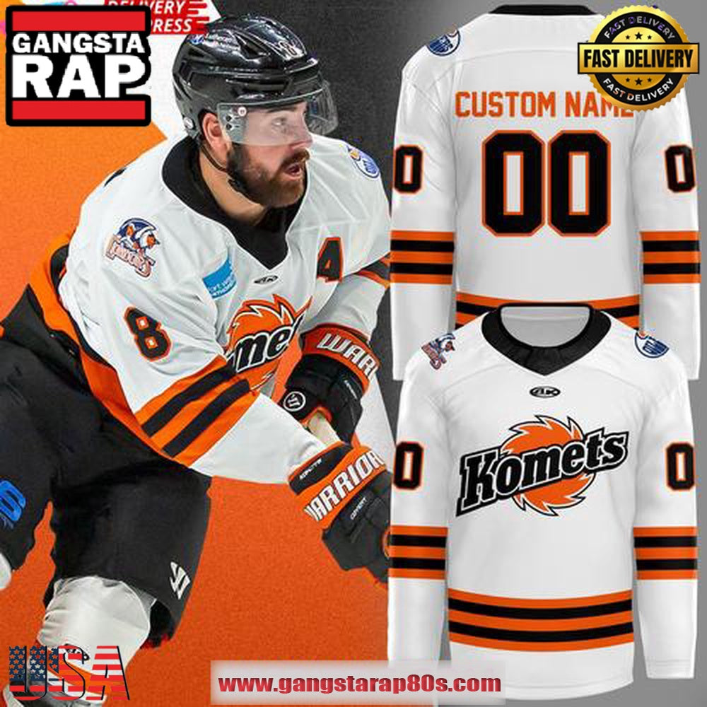 Fort Wayne Komets 2025 Kelly Cup Playoffs Official Custom Hockey Jersey