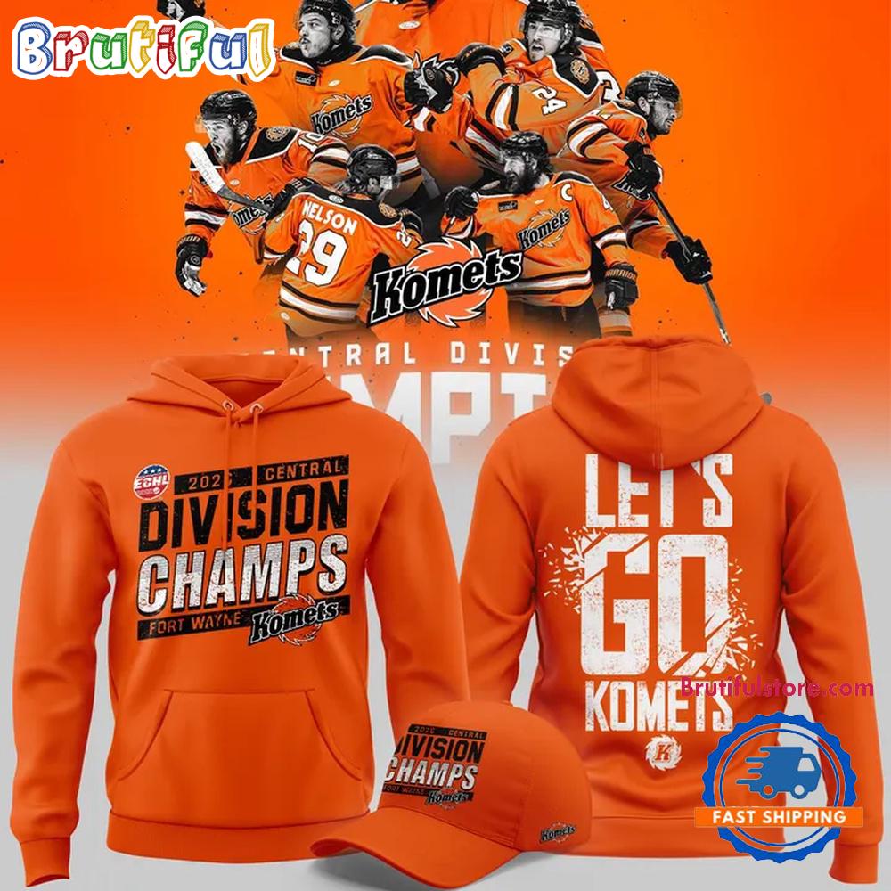 Fort Wayne Komets Division Champions 2026 Limited Edition Hoodie T-Shirt