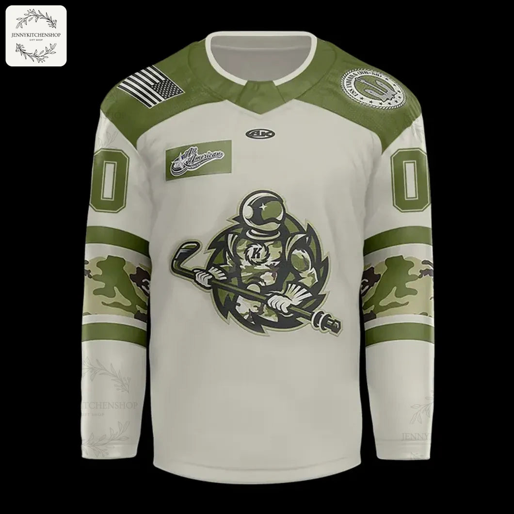 Fort Wayne Komets Military Appreciation 2025 Hockey Jersey