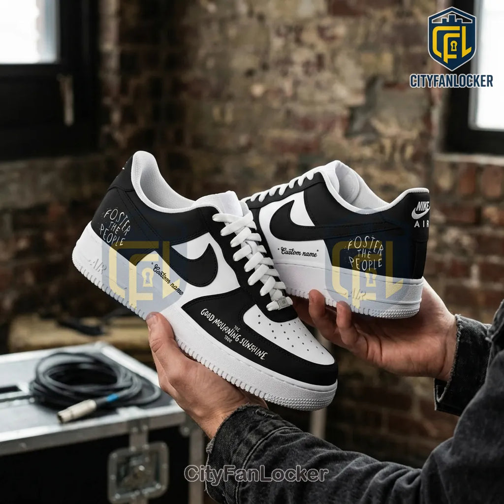 Foster The People Good Mourning Sunshine Tour Limited Custom Air Force 1