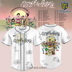 Foster The People Good Mourning Sunshine Tour Limited Edition Baseball Jersey