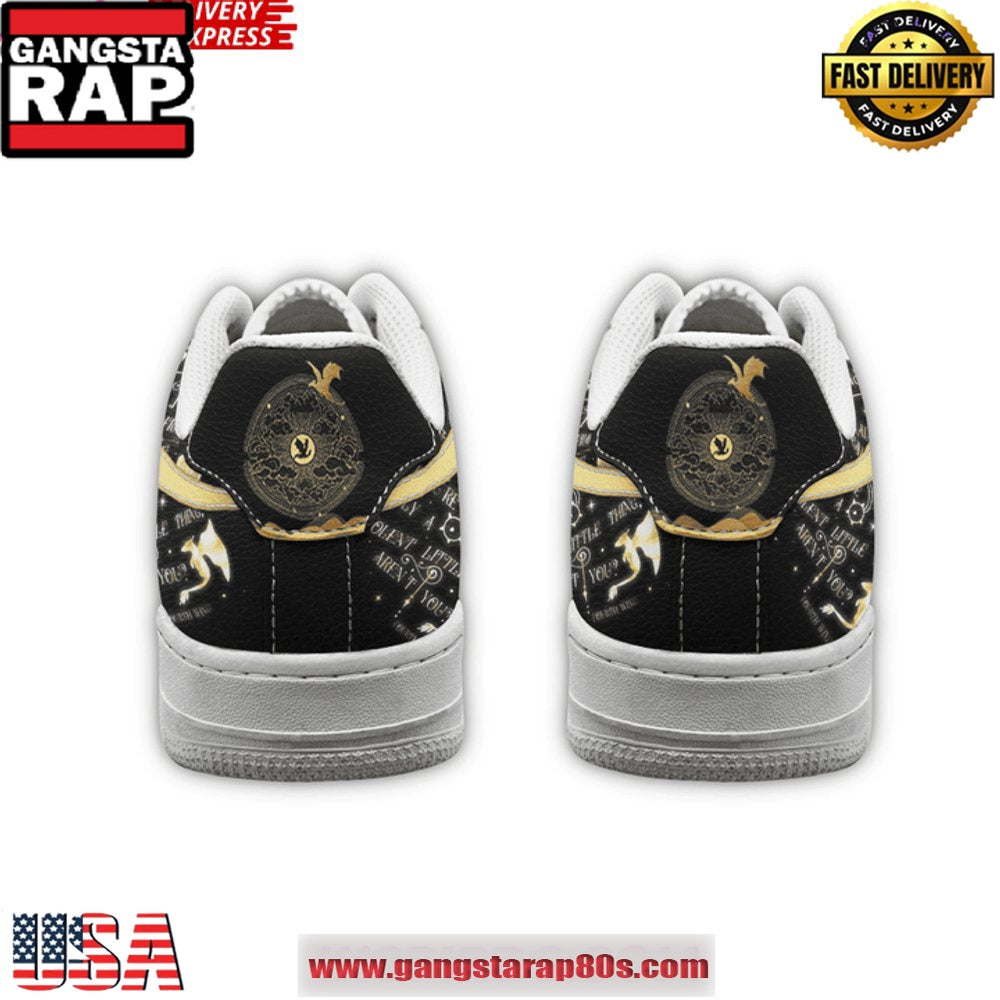 Fourth Wing Dragon Limited Edition Air Force 1 Sneakers Shoes