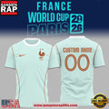 France World Cup 2026 National Team Uniform Custom T Shirt