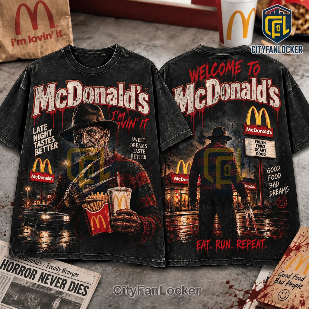 Freddy Krueger Welcome To My Nightmare T-Shirt