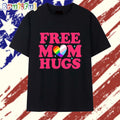 Free Mom Hugs Pride Heart T Shirt