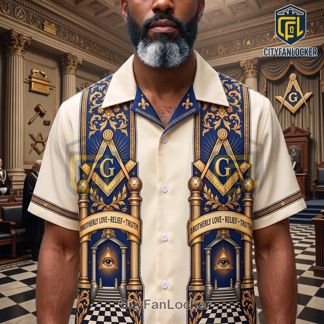 Freemasonry Brotherly Love Relief Truth Hawaiian Shirt