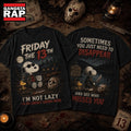Friday the 13th Camp Crystal Lake Energy Saving Mode Horror Graphic 3D Shirt , Music Trending 3D Shirt