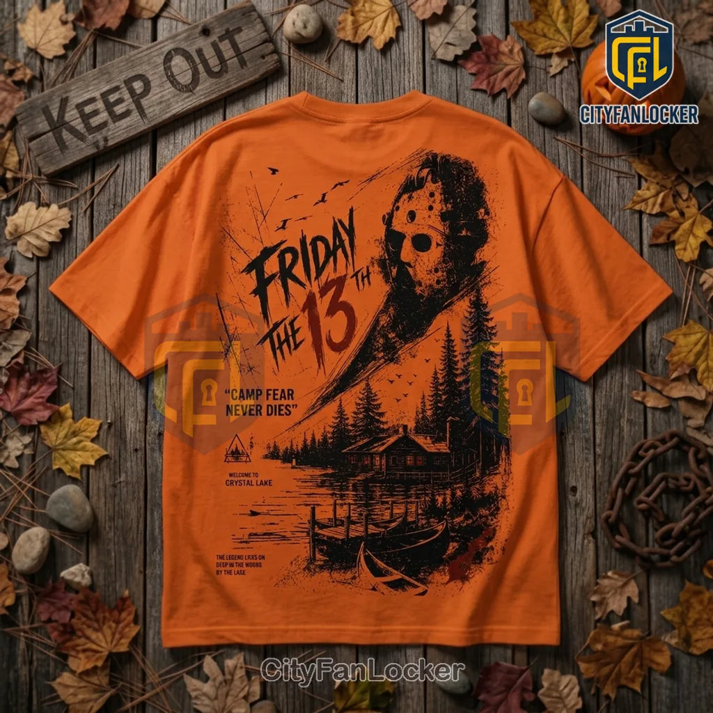 Friday the 13th Camp Fear Halloween T-Shirt