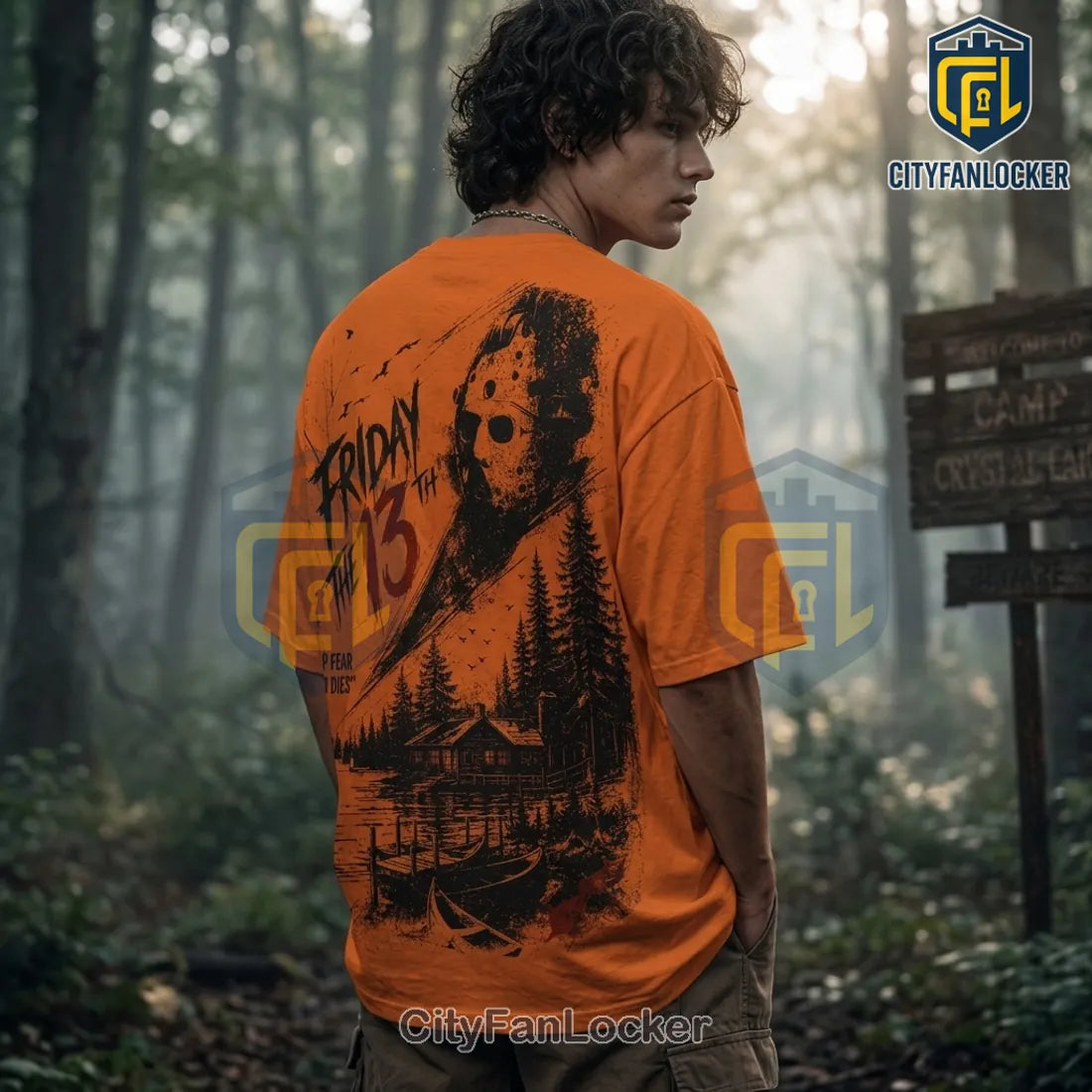 Friday the 13th Camp Fear Halloween T-Shirt