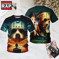 Friday the 13th Crystal Lake Memories 2 Halloween All Over Print T Shirt