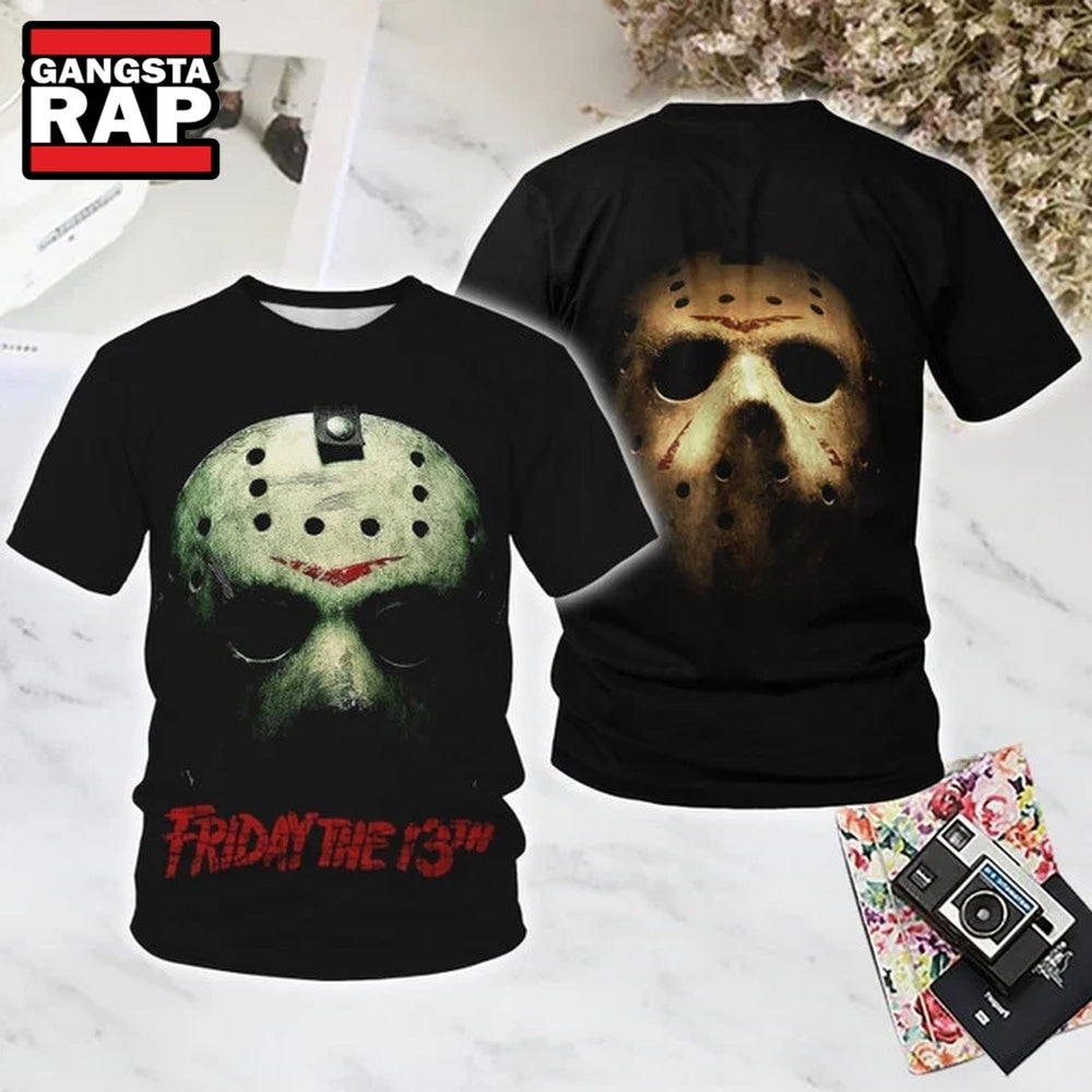 Friday the 13th END Halloween All Over Print T Shirt