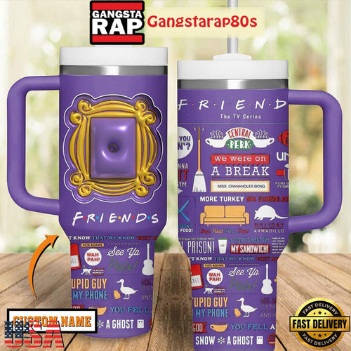 Friends On The Break Personalized Tumbler Cup 40oz
