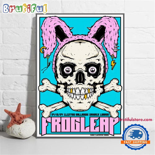 Frogleap 10 4 2024 Live At Electric Ballroom London UK Wall Art Poster Canvas