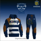 Geelong Cats Navy Blue Hoodie and Joggers Set