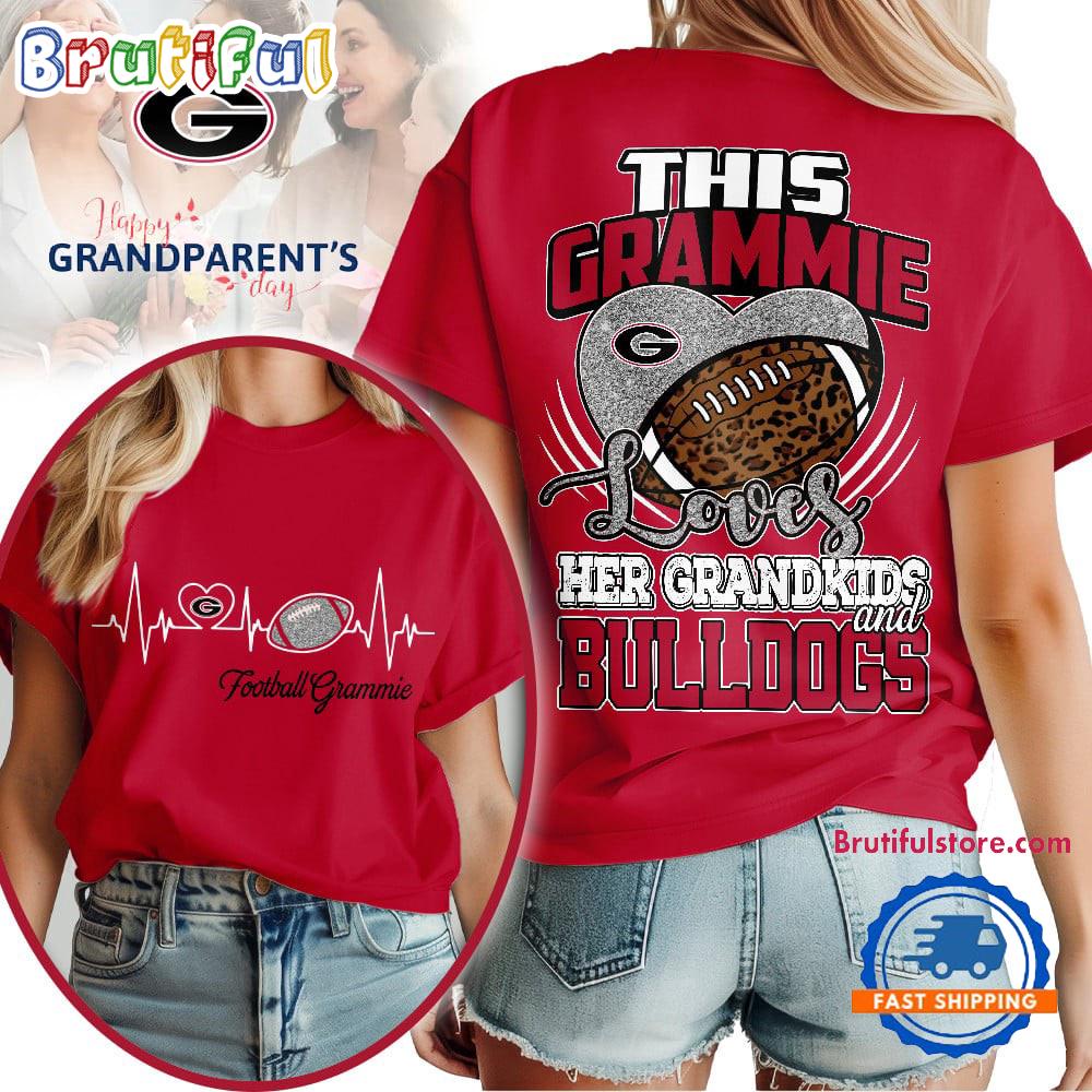 Georgia Bulldogs 2025 NCAA Grandparents’ Day Unisex 3D Shirt