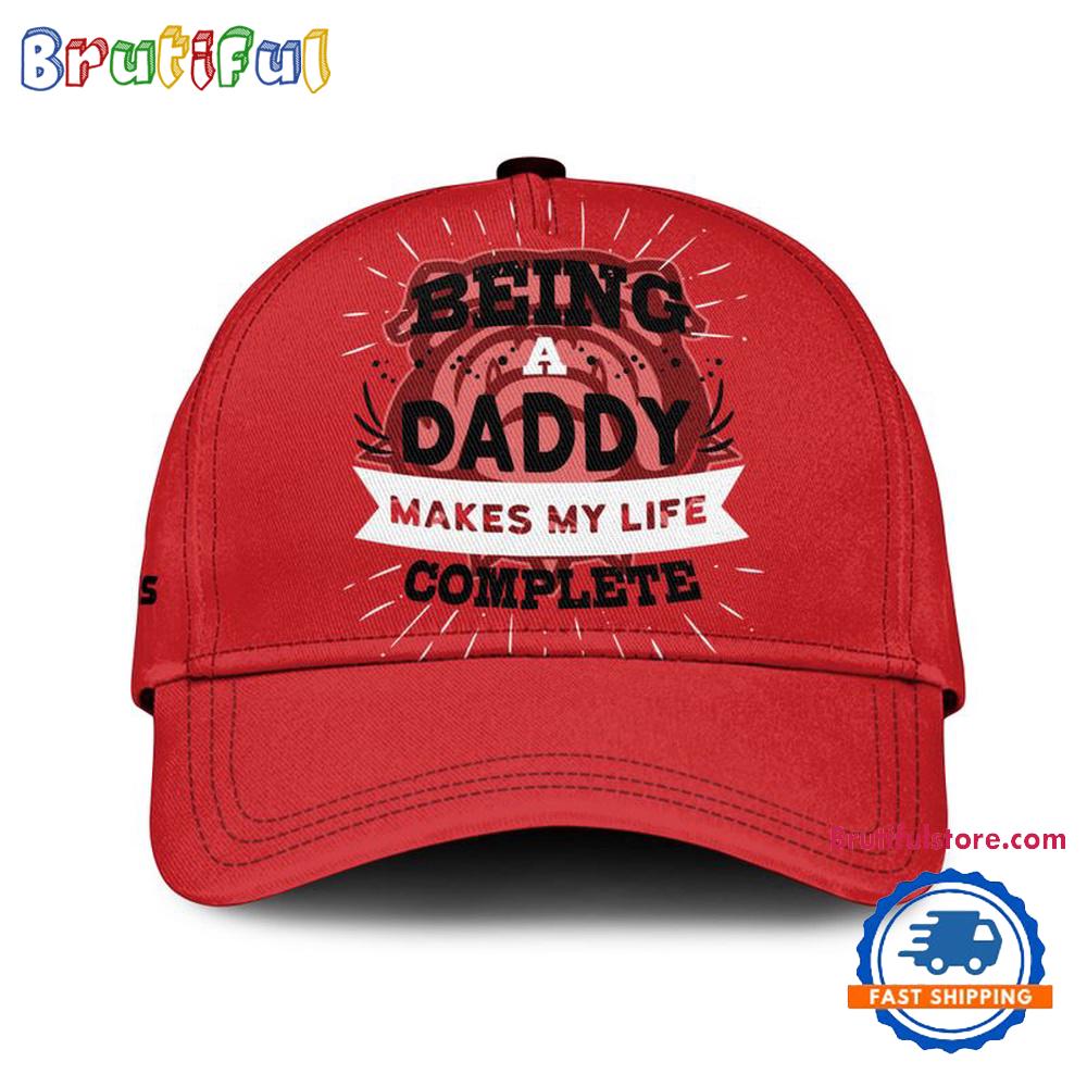 Georgia Bulldogs Being A Daddy Best Father’s Day Gift Classic Cap
