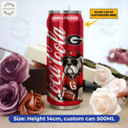 Bulldogs Team Mix Coca Red Can Custom Tumbler
