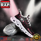 Georgia Bulldogs Custom Name Clunky Unique Design Max Soul Shoes Running Sneakers