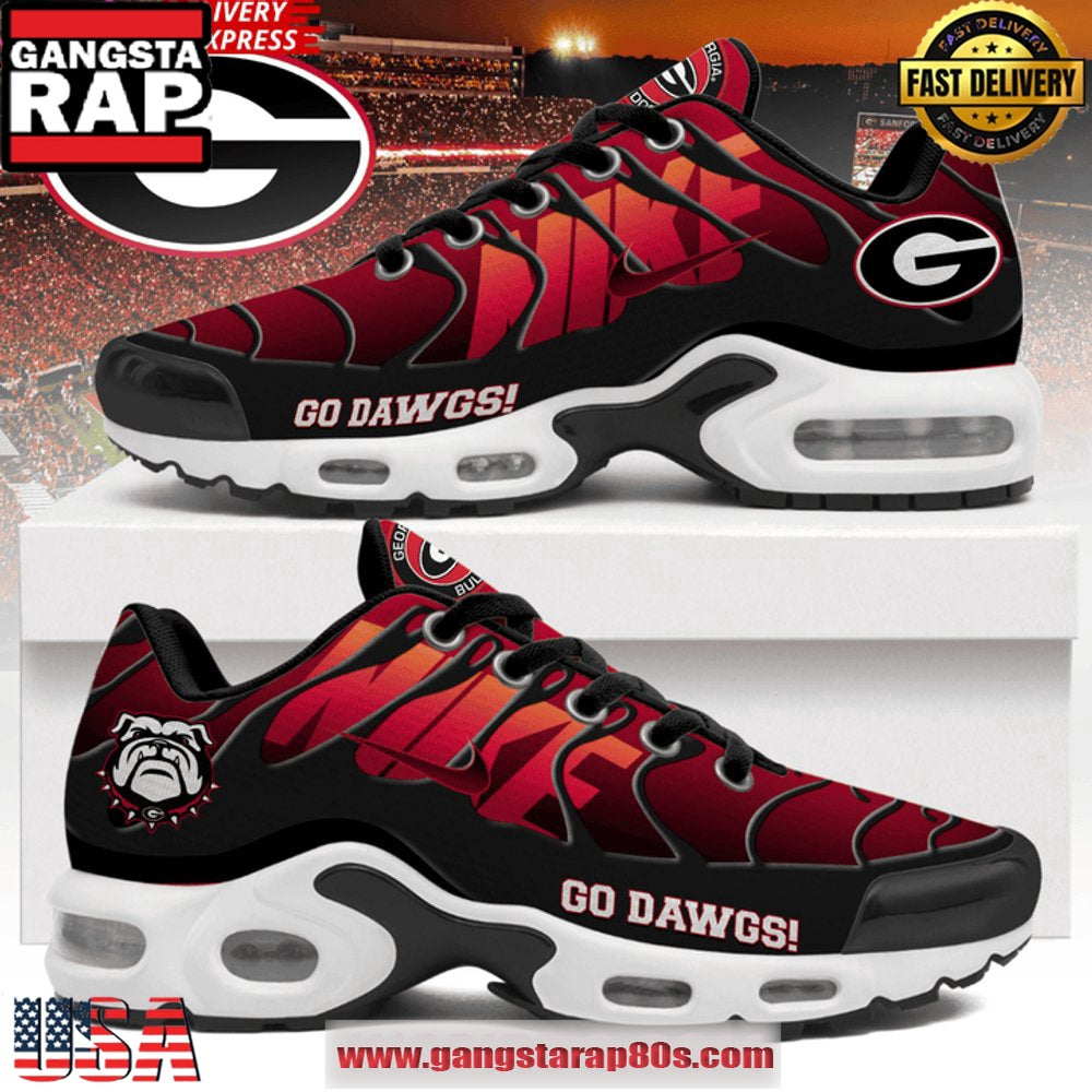 Georgia Bulldogs Football Limited Edition Air Max Plus Shoes Running Sneakers