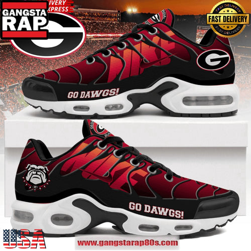 Georgia Bulldogs Football Limited Edition Air Max Plus Shoes Running Sneakers