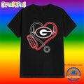 Georgia Bulldogs Heartbeat Nurses Day Shirt