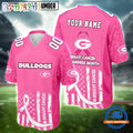 Georgia Bulldogs NCAA Breast Cancer Awareness Month 2026 Football Jersey