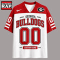 Georgia Bulldogs NCAA College Team Pride Personalized Football jersey