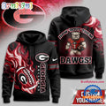 Georgia Bulldogs NCAA Victory Flame Personalized Hoodie Shirt