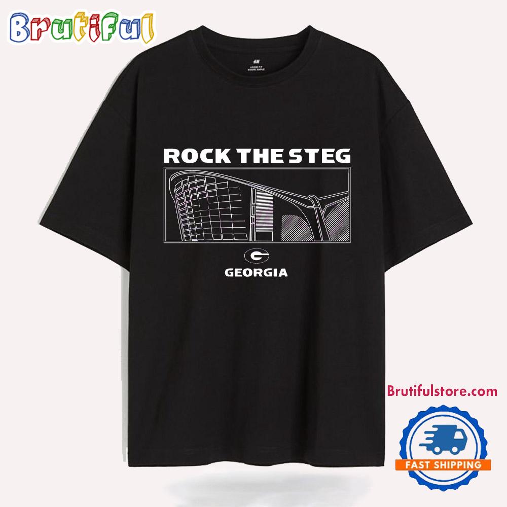 Georgia Bulldogs Rock The Steg T Shirt