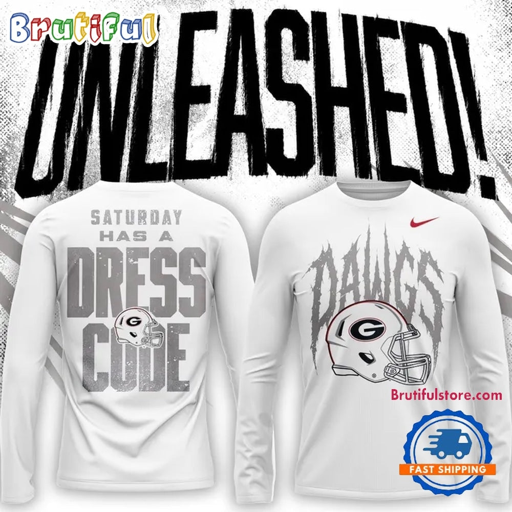 Georgia Bulldogs Whiteout Dawgs 2026 Long Sleeve Shirt