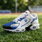 Georgia State Panthers Personalized White Blue Running Sneakers