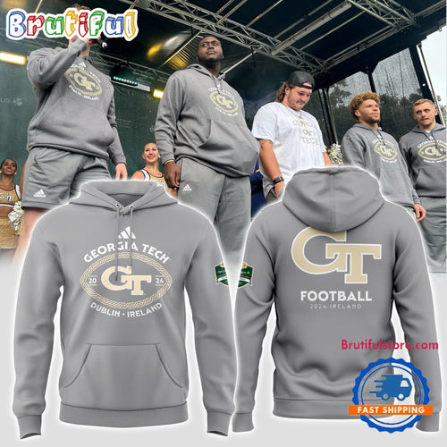 Georgia Tech Yellow Jackets Ireland Game 2024 Hoodie