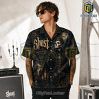 Ghost Band Black Gothic Hawaiian Shirt