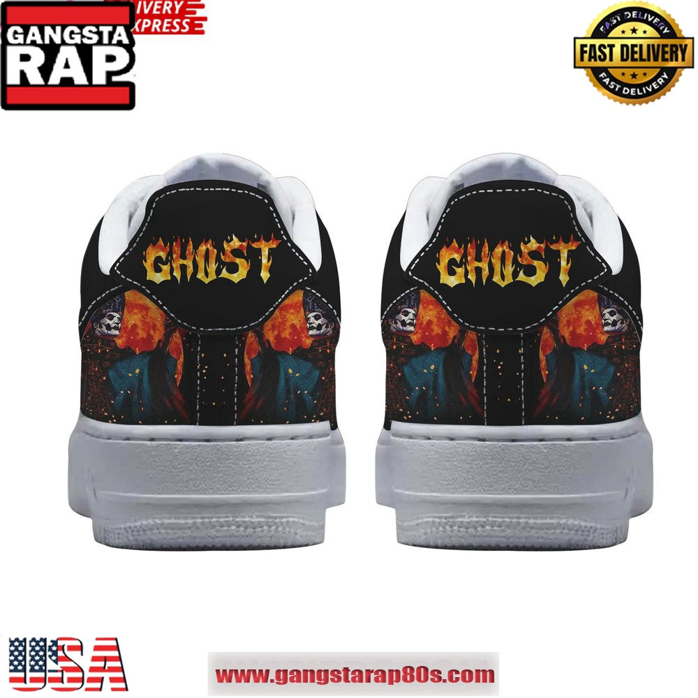 Ghost Band Black Light Guides You Limited Edition Air Force 1 Running Sneakers Shoes