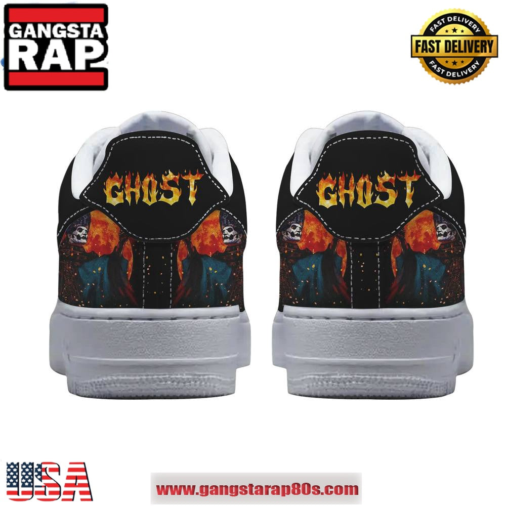 Ghost Band Black Light Guides You Limited Edition Air Force 1 Running Sneakers Shoes