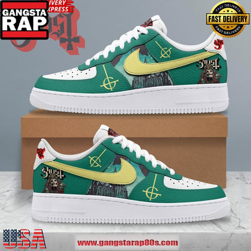 Ghost Band x Nike Limited Edition Air Force 1 Sneakers Shoes