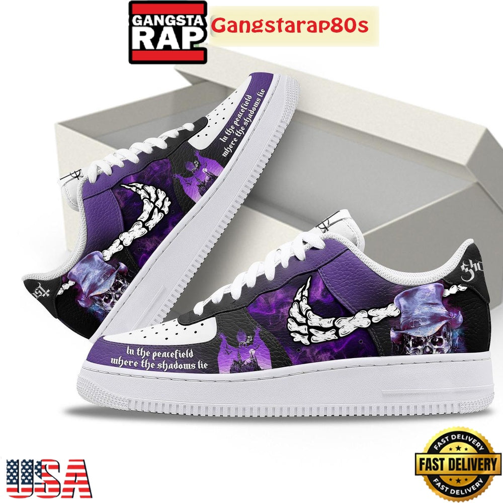 Ghost In The Peacefield Where The Shadows Lie Special Edition Air Force 1 Shoes Running Sneakers