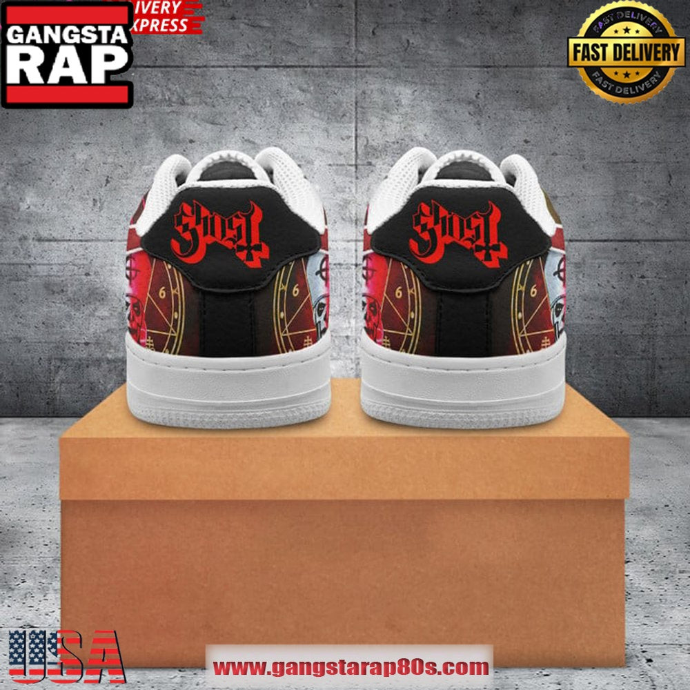 Ghost x Nike Limited Edition Air Force 1 Sneakers Shoes